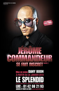 Jérome COMMANDEUR affiche